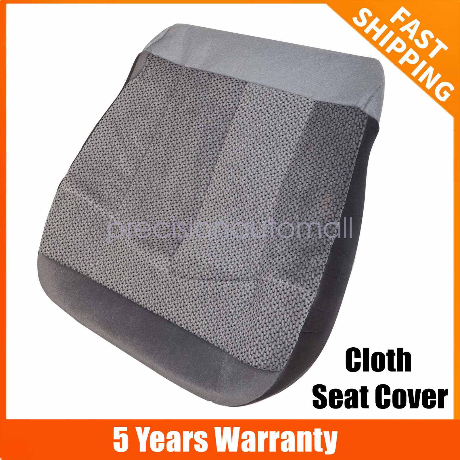 For 1999 2000 2001 2002 2003 Ford F150 XLT Driver Bottom Cloth Seat Cover Gray