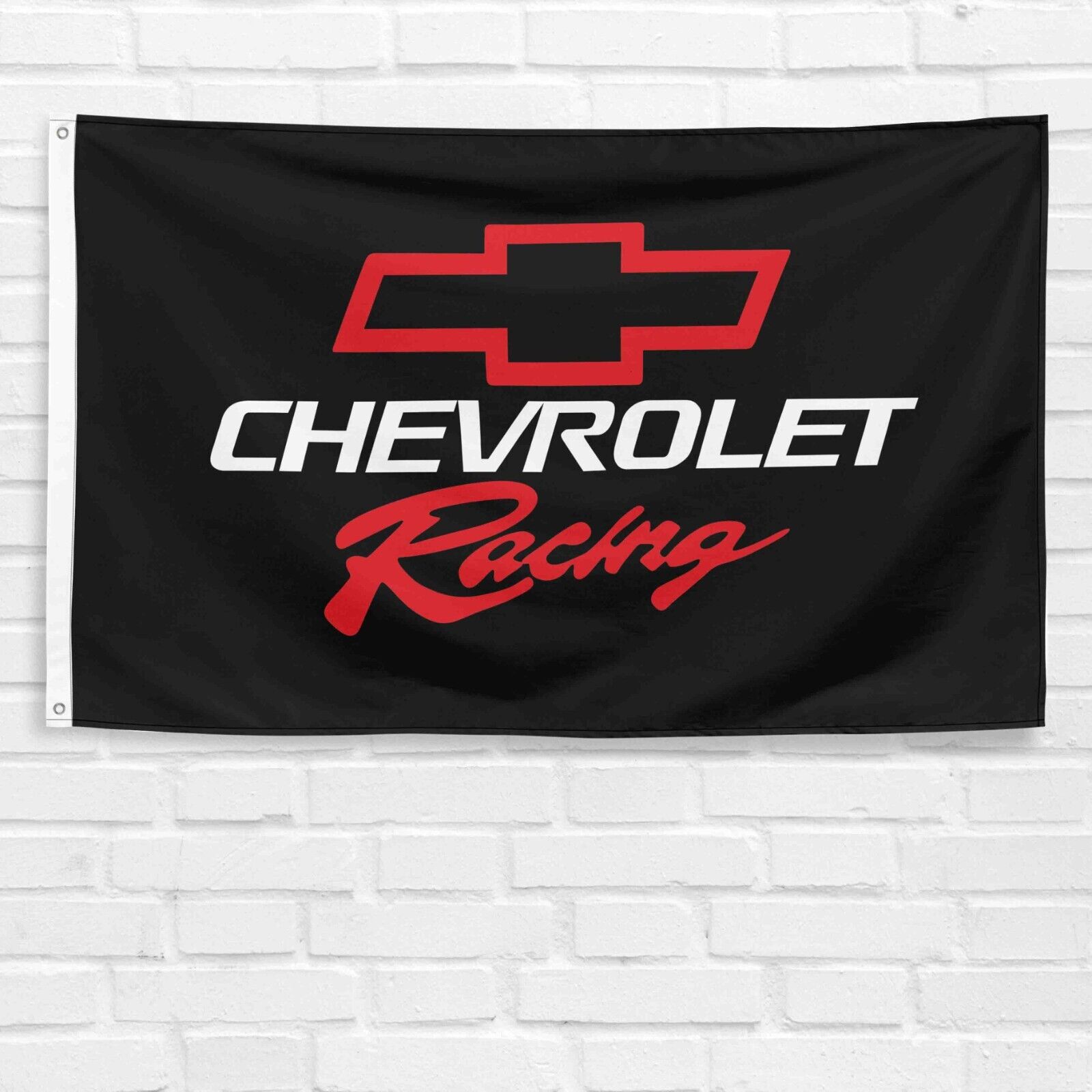 For Chevrolet Racing 3x5 ft Banner Corvette Chevy Camaro Car Truck Sign Flag