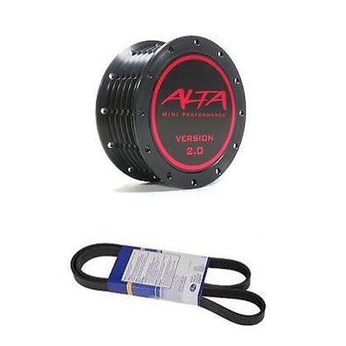Alta Performance 02-07 Mini Cooper S 15% Supercharger Pulley & Belt Combo