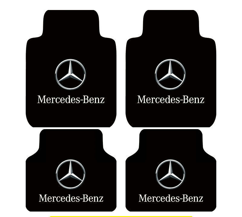 Fit Mercedes -Benz 1990-2022 Waterproof Front & Rear Carpet Car Floor Mats 4Pcs