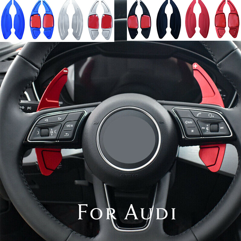 Steering wheel paddles Shift paddle Gear Shifter Extension For Audi TT Q7 R8 A6
