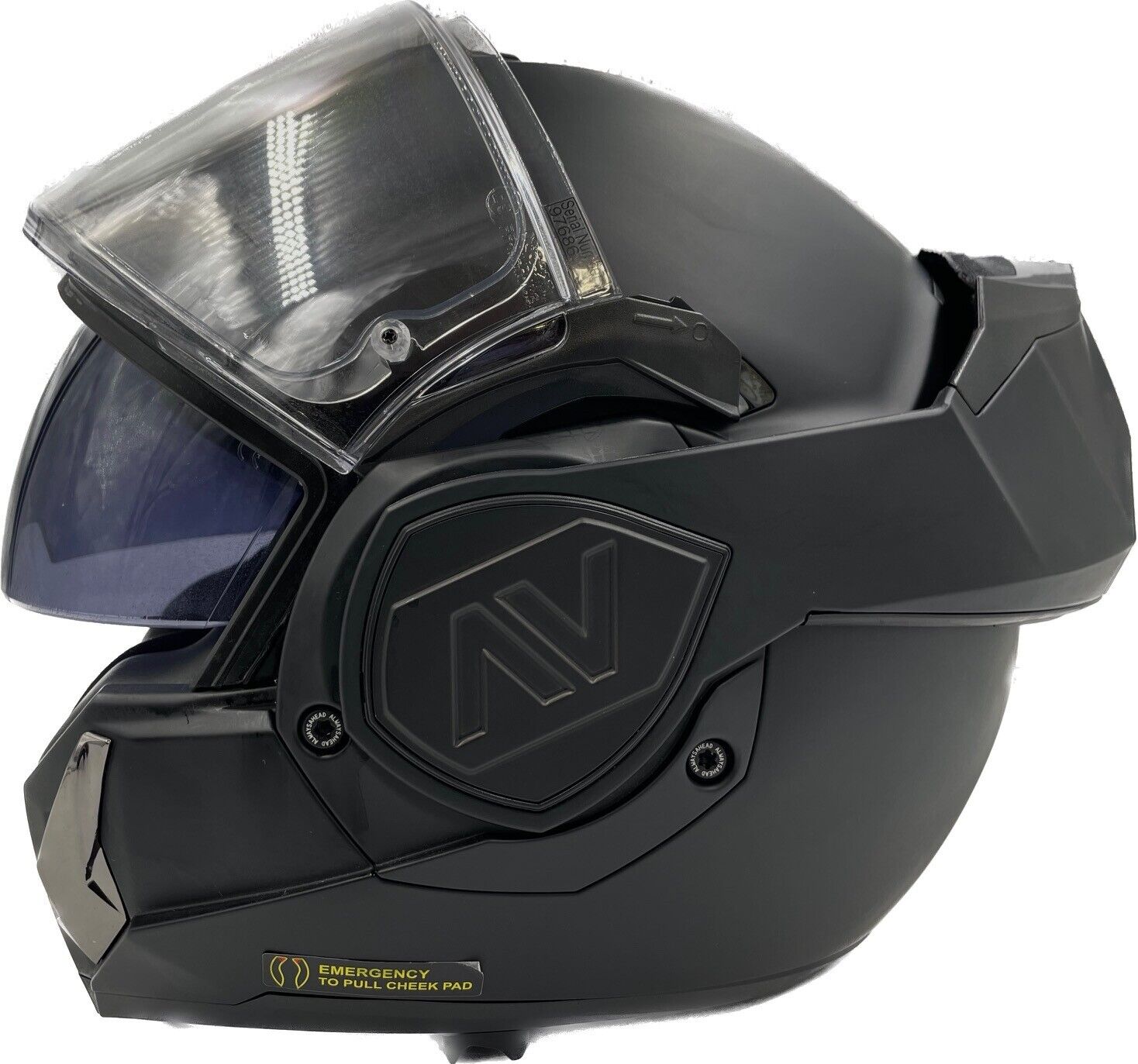 LS2 Helmets Advant Modular Helmet Matte Black XS - 906-1111