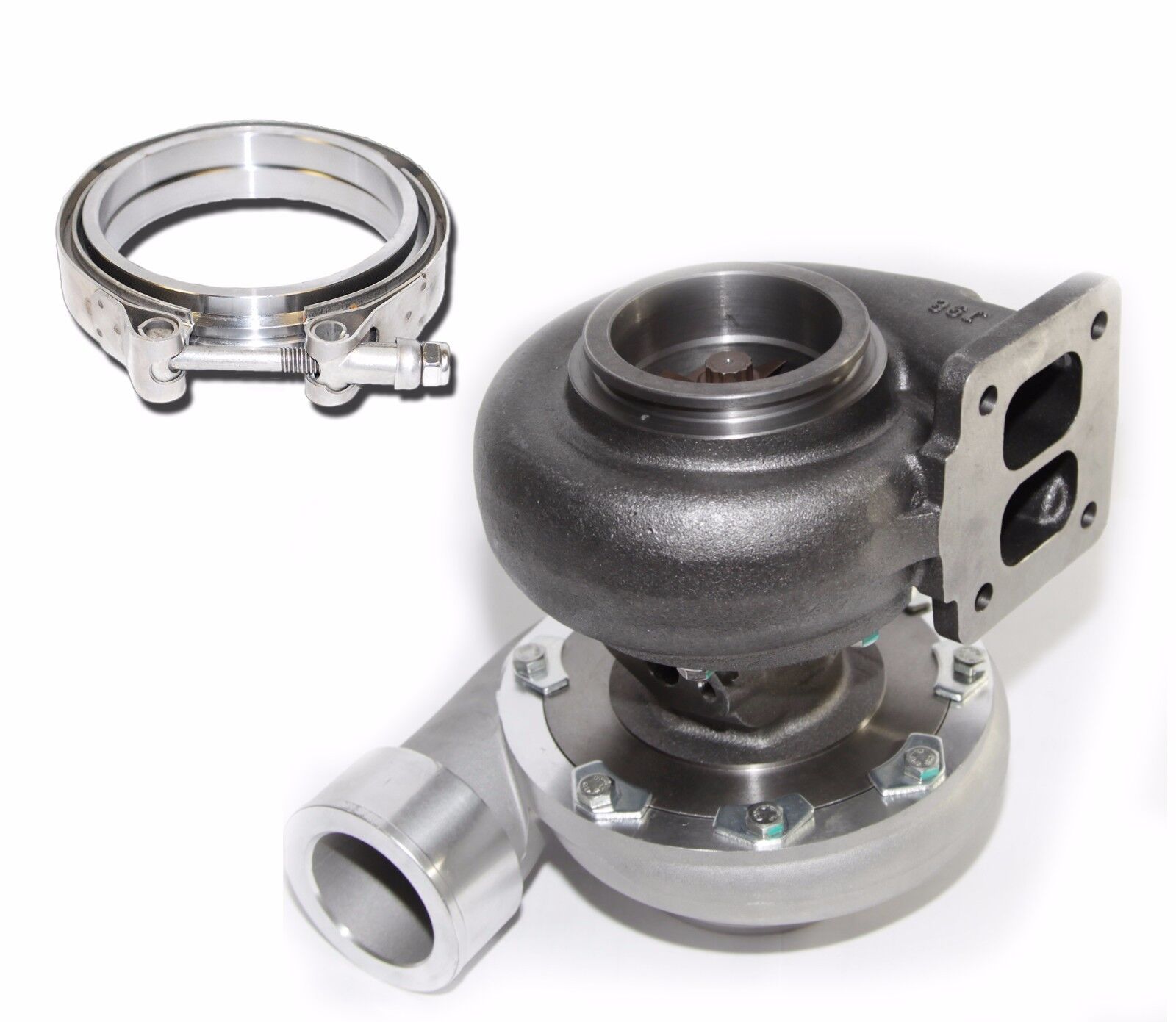 Racing Hight Performance Turbocharger GT45 Up to 600HP T4 Flange+3.5\