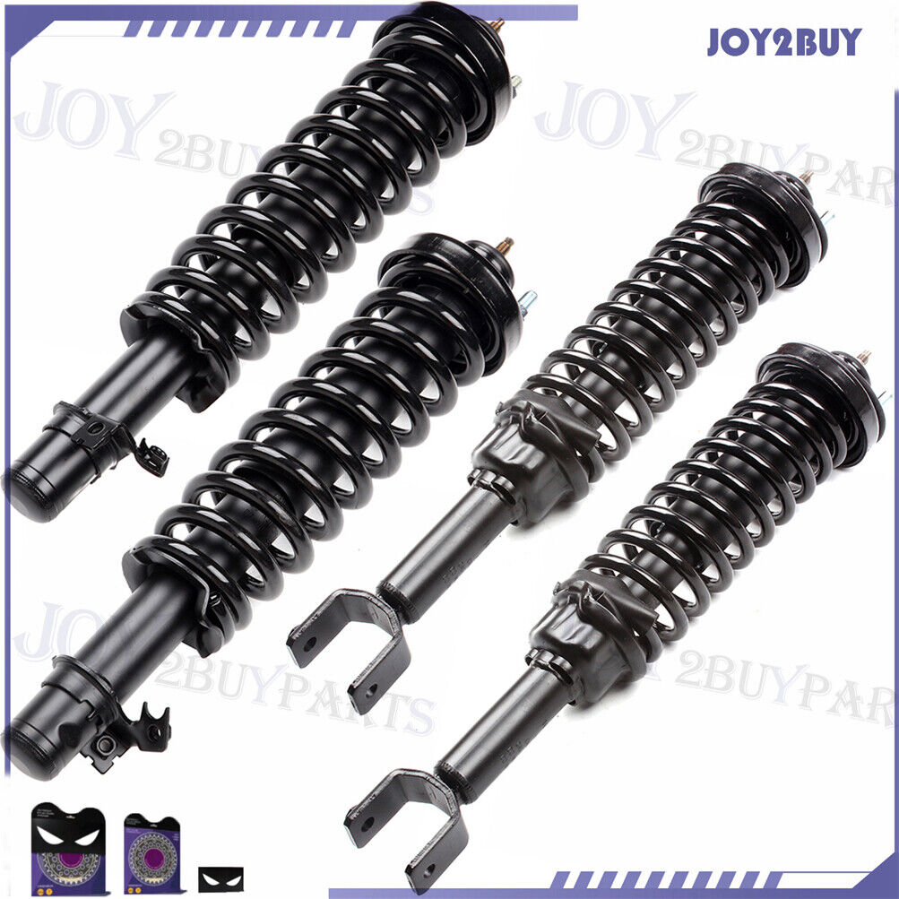 For 1997-2001 Acura Integra LS GS 4x Front Complete Struts+Rear Shocks Absorber