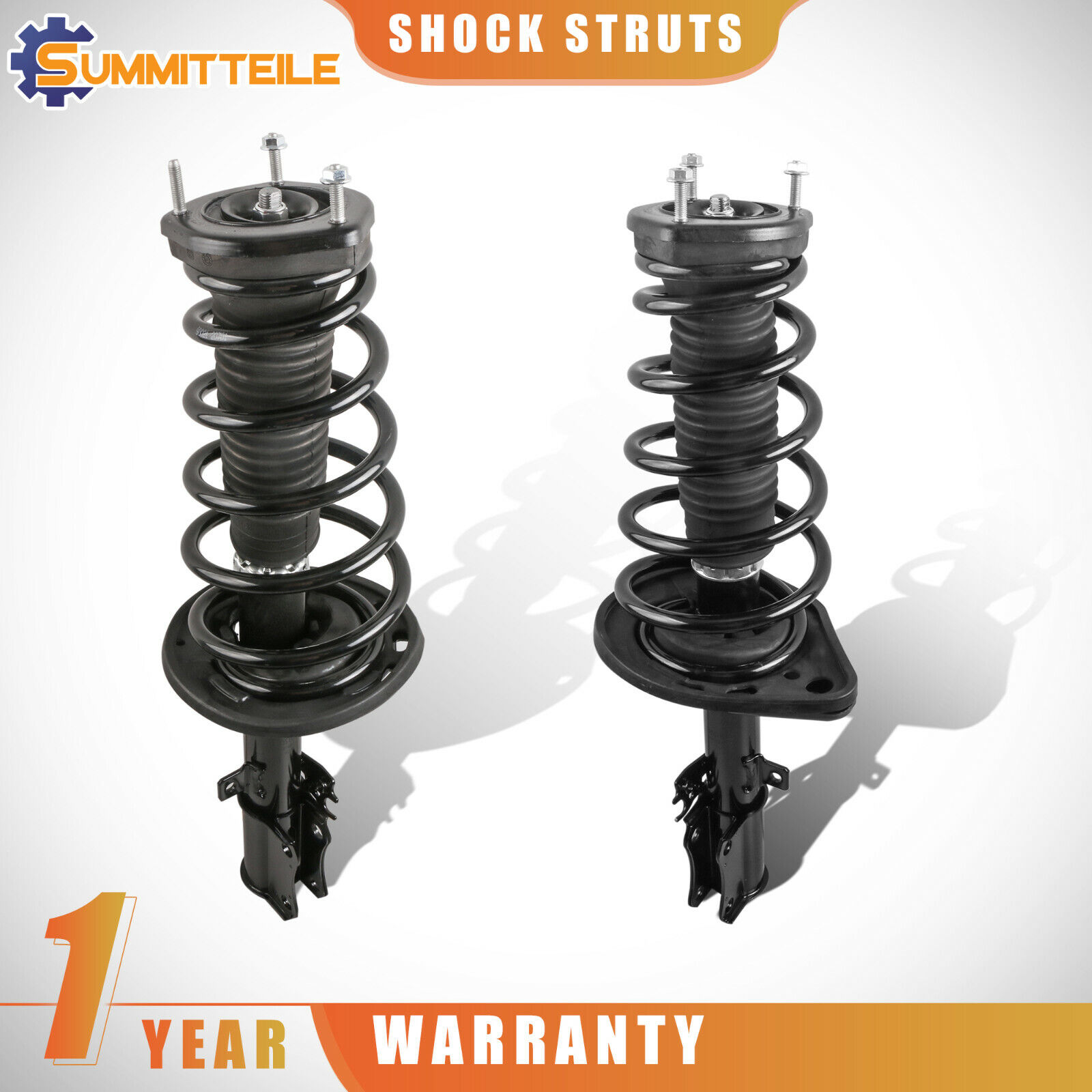 Pair Rear Struts Shock Absorbers For 2007-2011 Lexus ES350 Toyota Camry Avalon