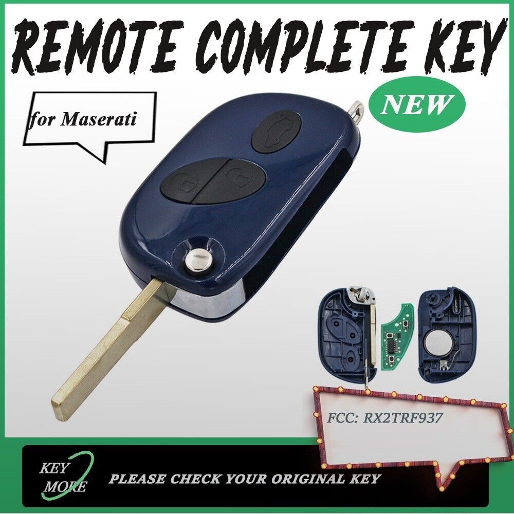 Smart Car Remote Key for Maserati GranTurismo Quattroporte GranCab 2005 06-2017