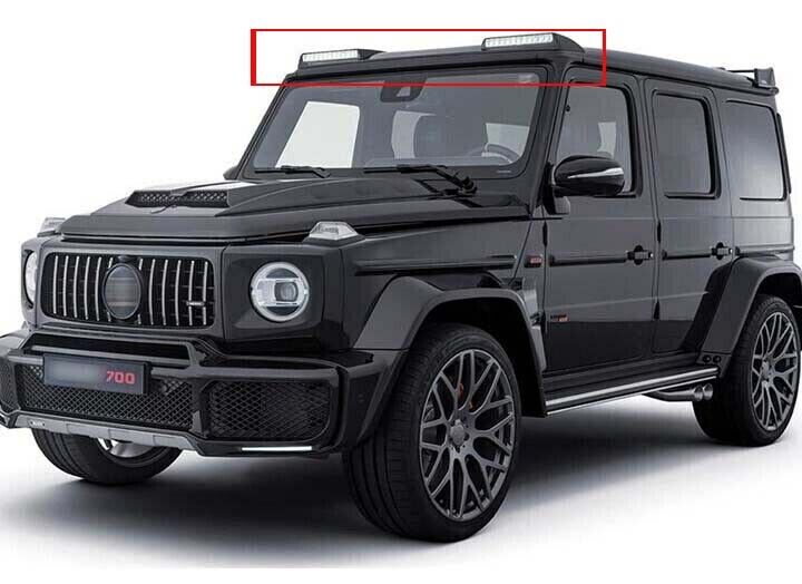 G63 Front Roof Spoiler Led W463 1990-2018 G500 G550 Brabus AMG New Parts