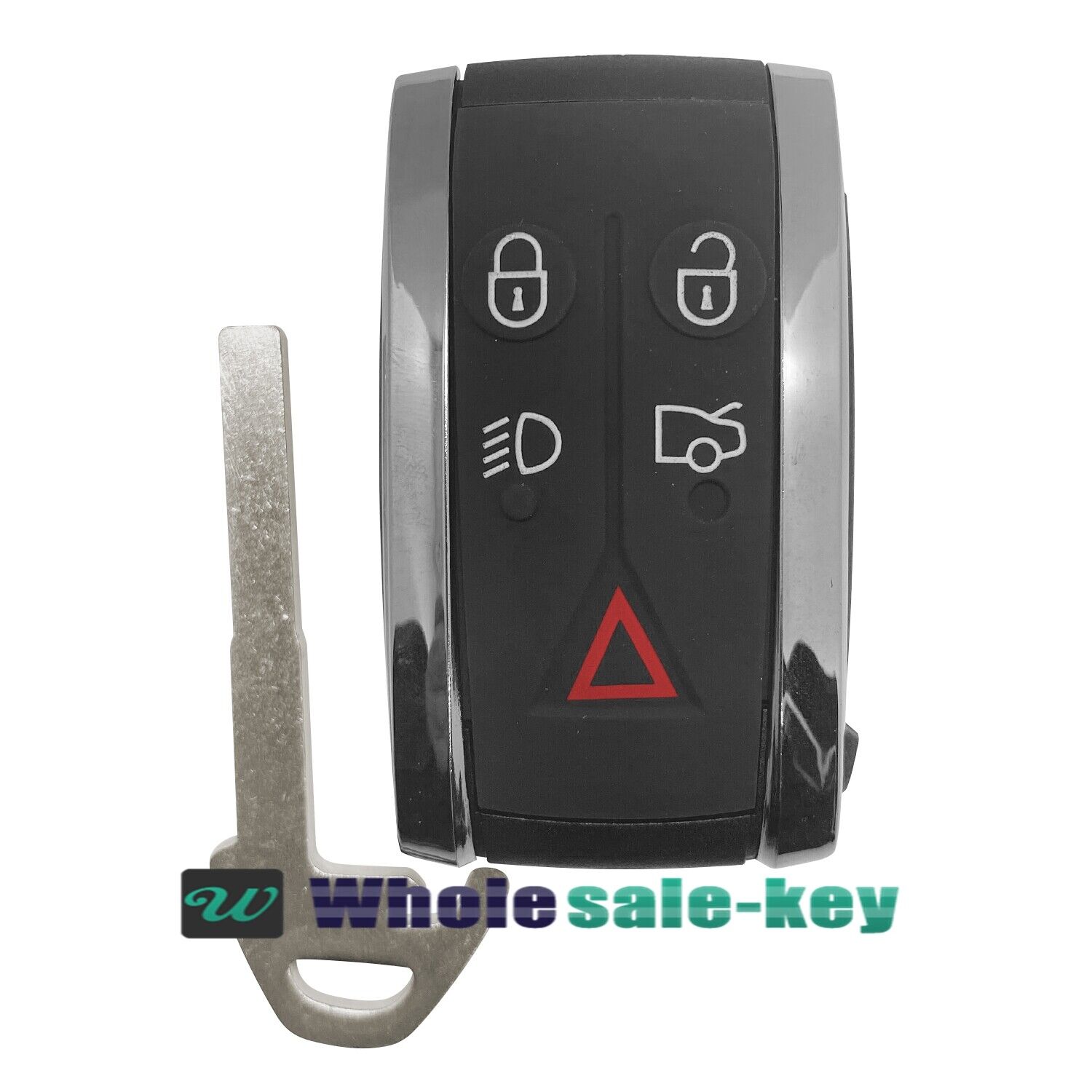 Remote Key Fob For Jaguar XF XFR XK XKR KR55WK49244 PCF7953A 315MHz