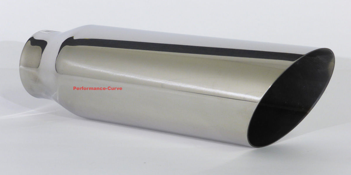 Stainless Steel Exhaust Tip Angle Cut 2.5\