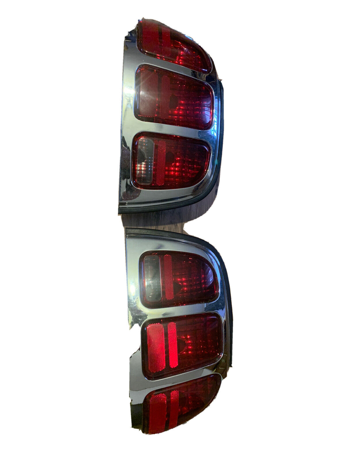1996 - 1998 Mustang chrome tail lights excellnt for sequential
