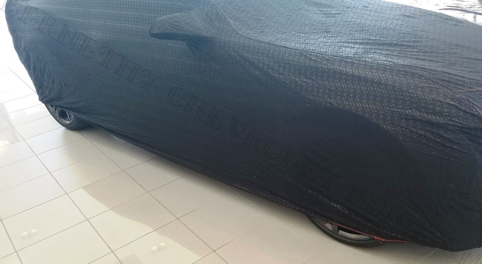 50th Anniversary OE GM Indoor Dust Car Cover Black for 2016-2018 Camaro 23248241