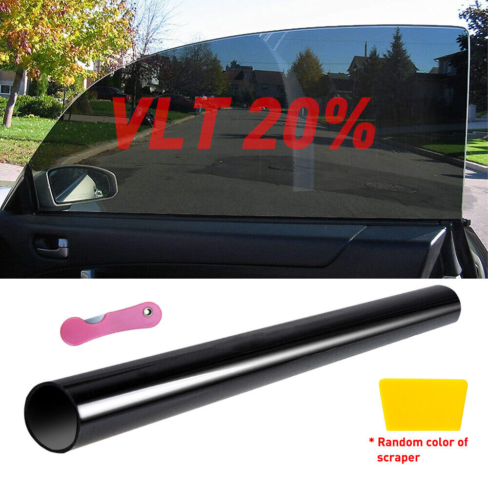 10ft Uncut Roll Window Tint Film 20% VLT 20