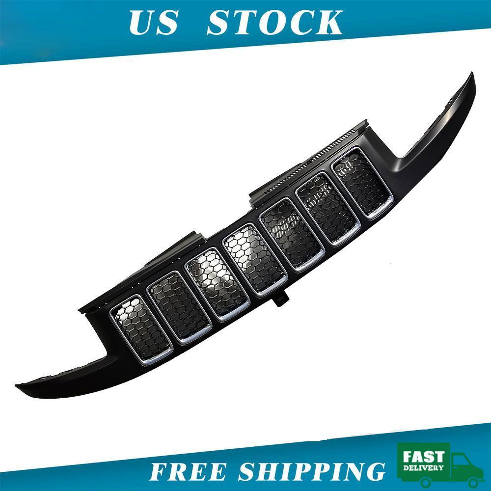 For Jeep Grand Cherokee SRT8 2014-2016 Front Bumper Honeycomb Mesh Grille Grill