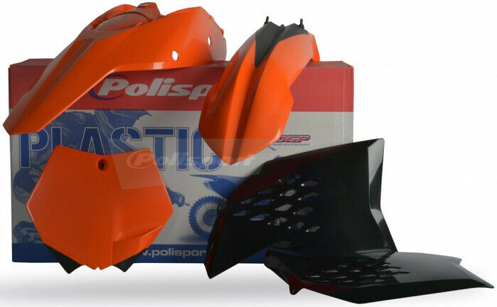 Polisport New Plastic Kit Set Orange KTM Complete 90121