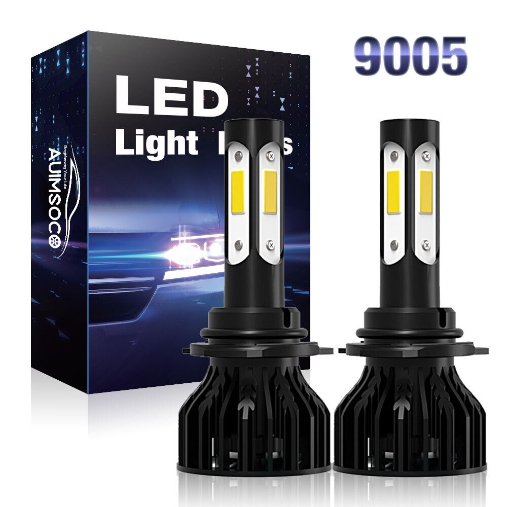 2X 9005 LED Headlight Cool White High Bulbs 120000LM For Ford Taurus X 2008 2009