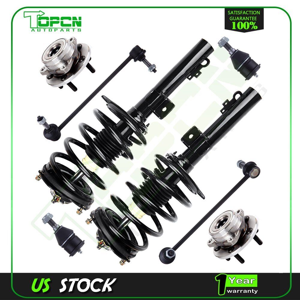For 96-05 Mercury Sable Front Suspension & Strut Wheel Hub Ball Joint Sway Bar