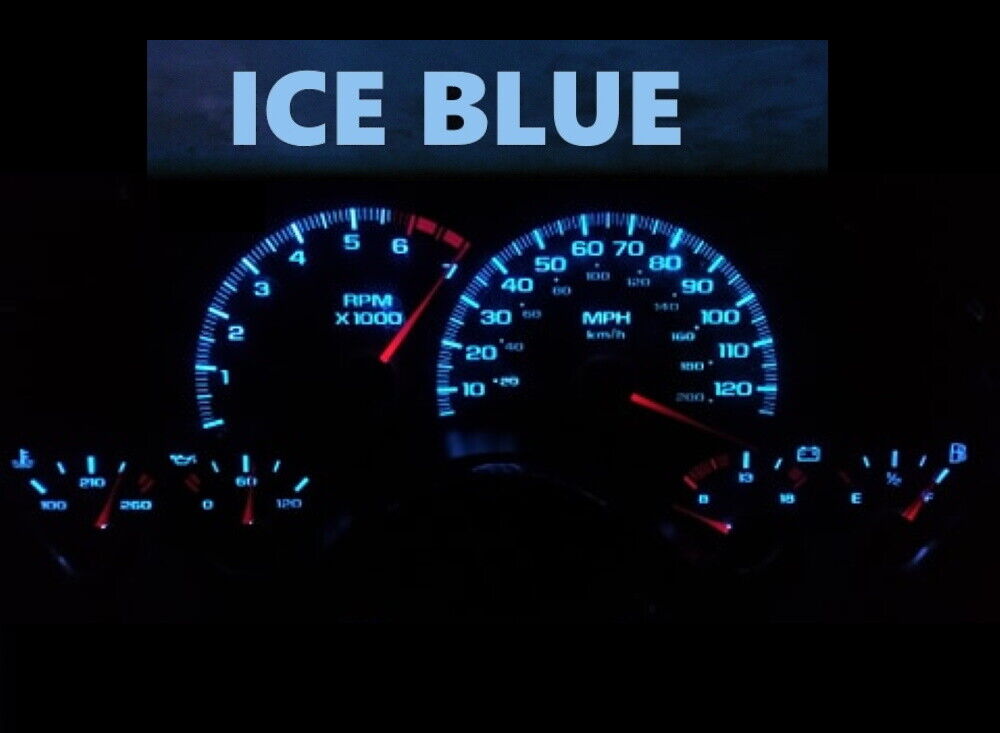 Gauge Cluster LED Dash kit Ice Blue For 97 02 Chevy Camaro Chevrolet SS Z28