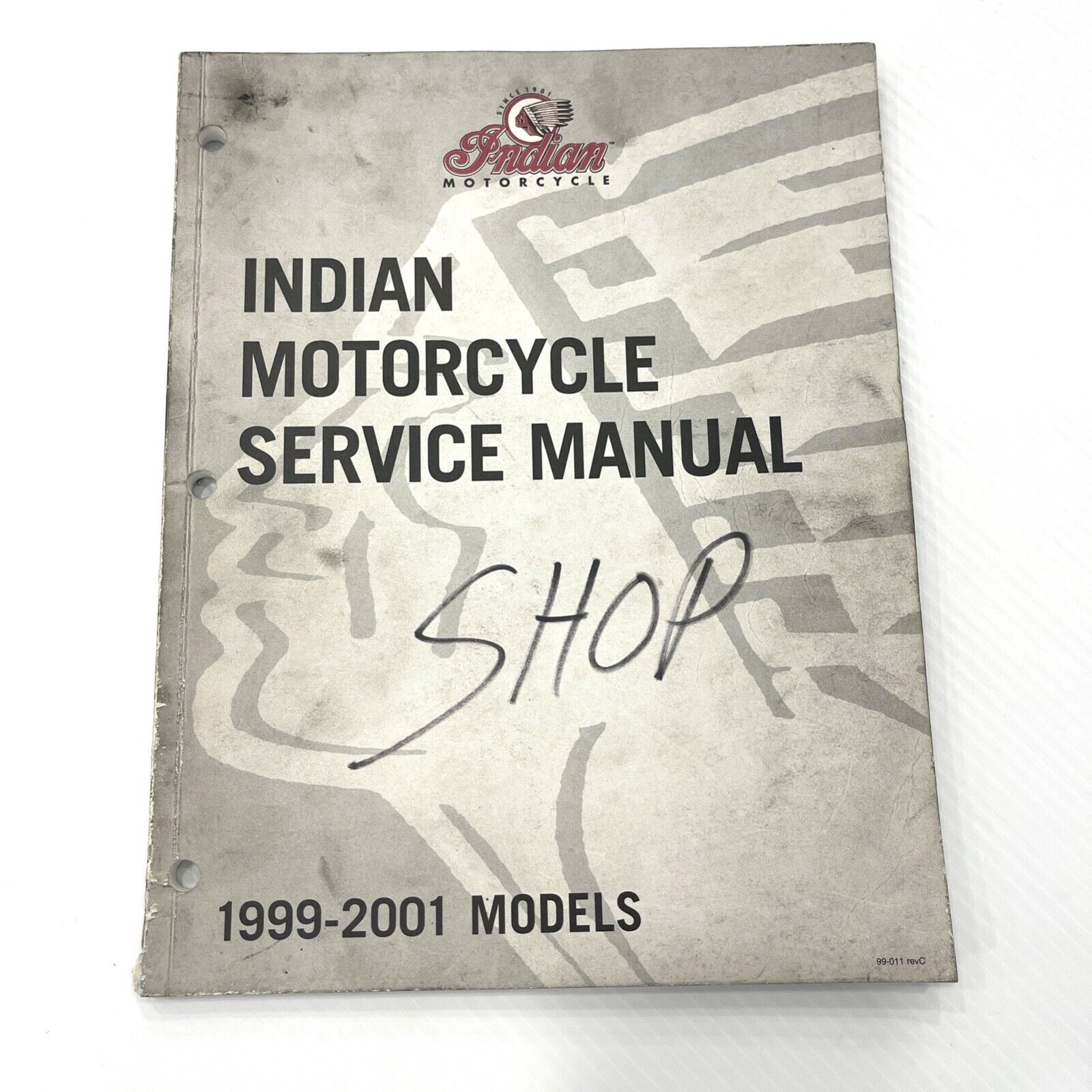 oem Indian 199-2001 Genuine Official Service Repair Instruction Manual Book