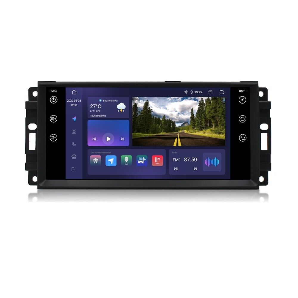 Android 12 Car Radio GPS Navigation For Dodge RAM 2500/3500/4500 2010 2011 2012