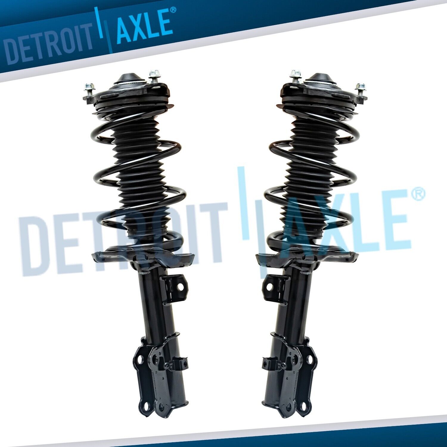 Front Left Right Struts w/ Coil Spring Assembly for 2017 - 2019 Hyundai Elantra