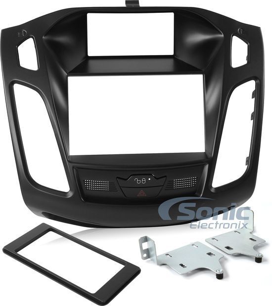 Scosche FD6200B Double DIN Install Dash Kit for 2012-Up Ford Focus Vehicles