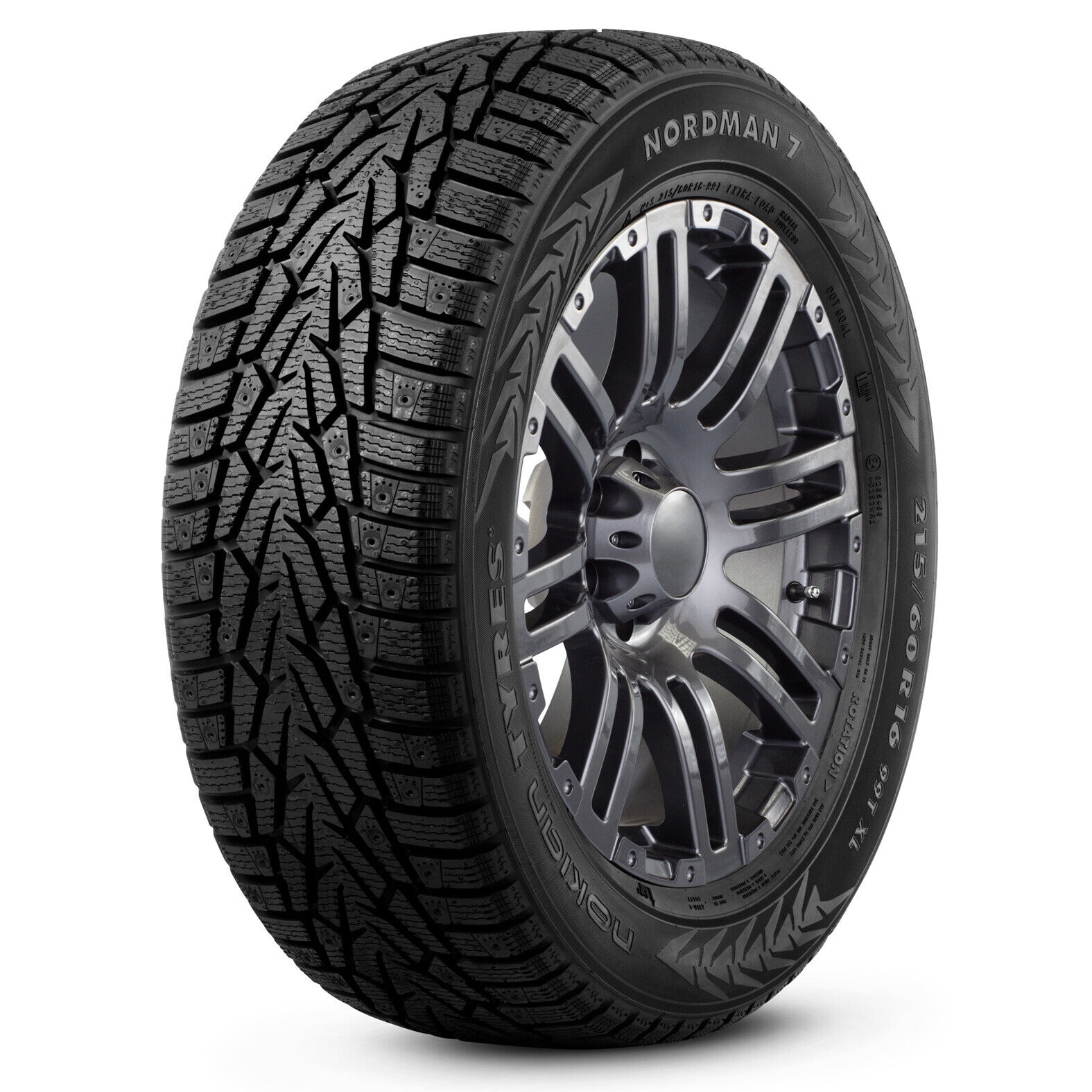 205/65R16 99T XL Nokian Tyres Nordman 7 Winter Studded Tire 2056516 205 65 16