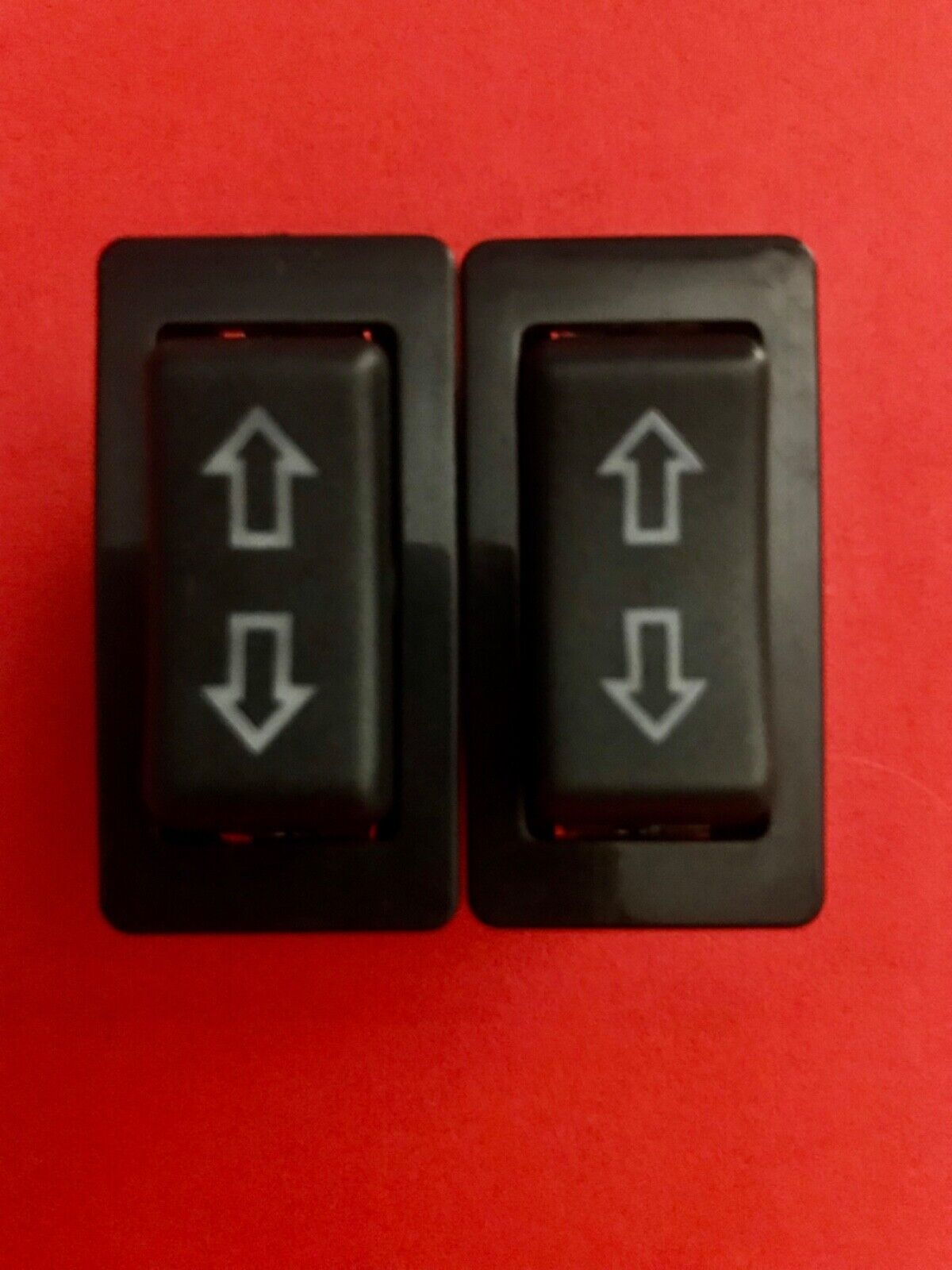 Two Aftermarket Power Window Switches for Ferrari 208, 288, 308, Mondial