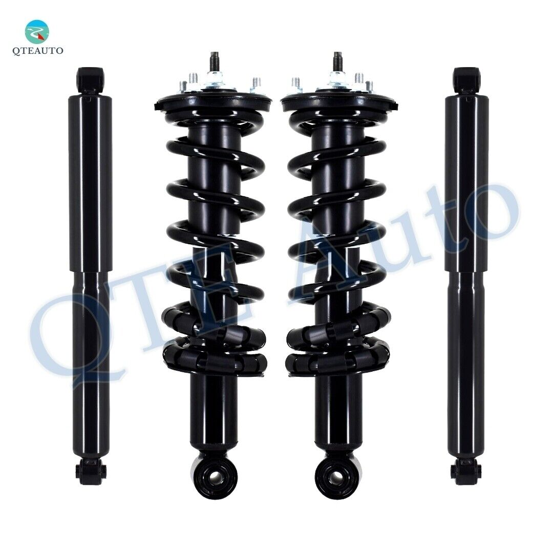 Set 4 Front Quick Strut-Rear Shock For 2005-2008 Nissan Frontier Nismo Off-Road