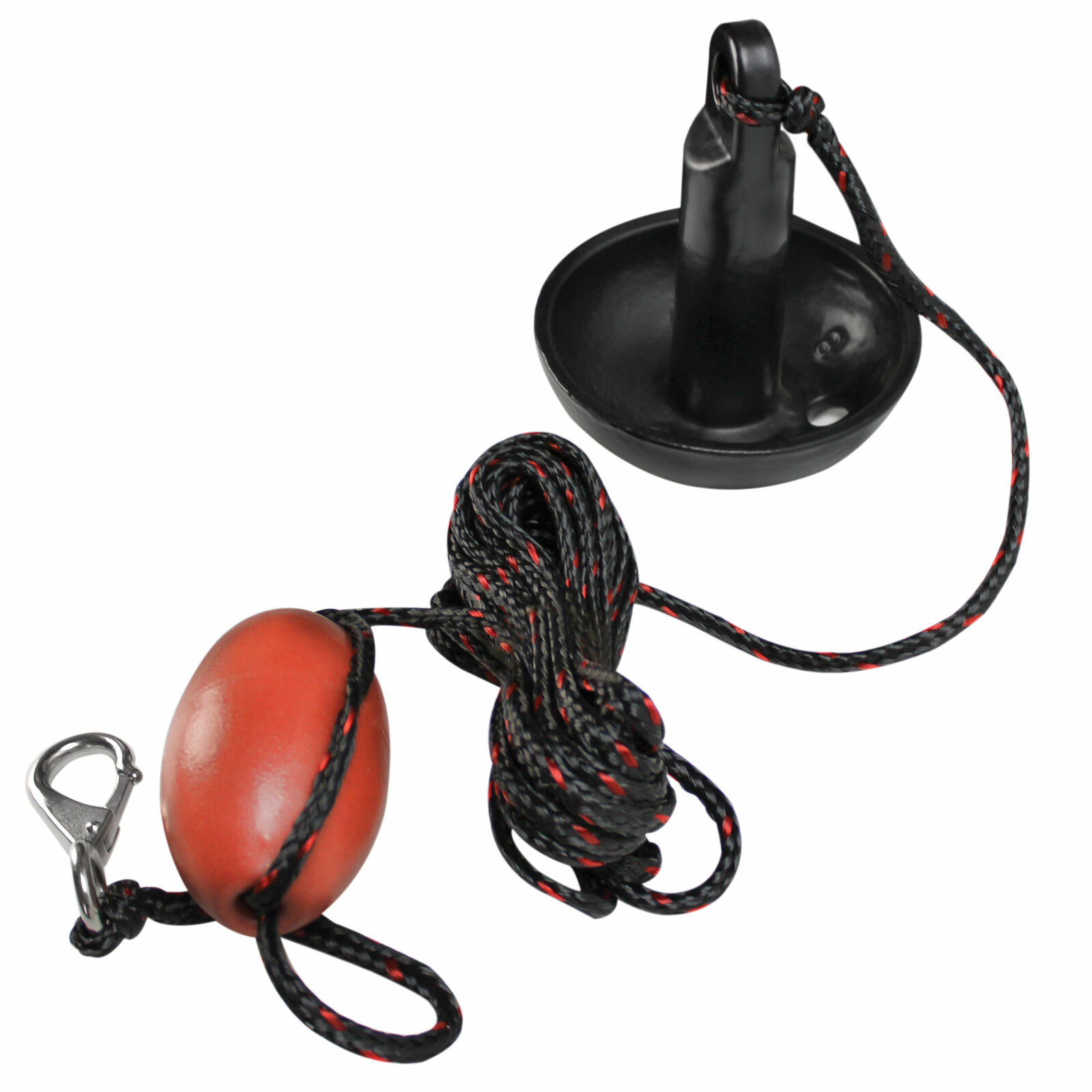 Extreme Max 3006.6714 Mushroom Anchor Kit with Rope and Marker Buoy - 8 lbs.