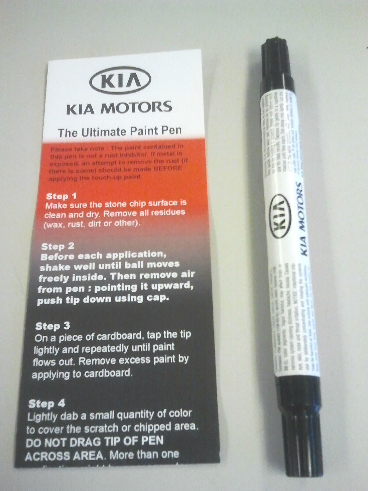 Kia Snow White Pearl Touch Up Paint Color Code SWP UA011-TU5014SWP 