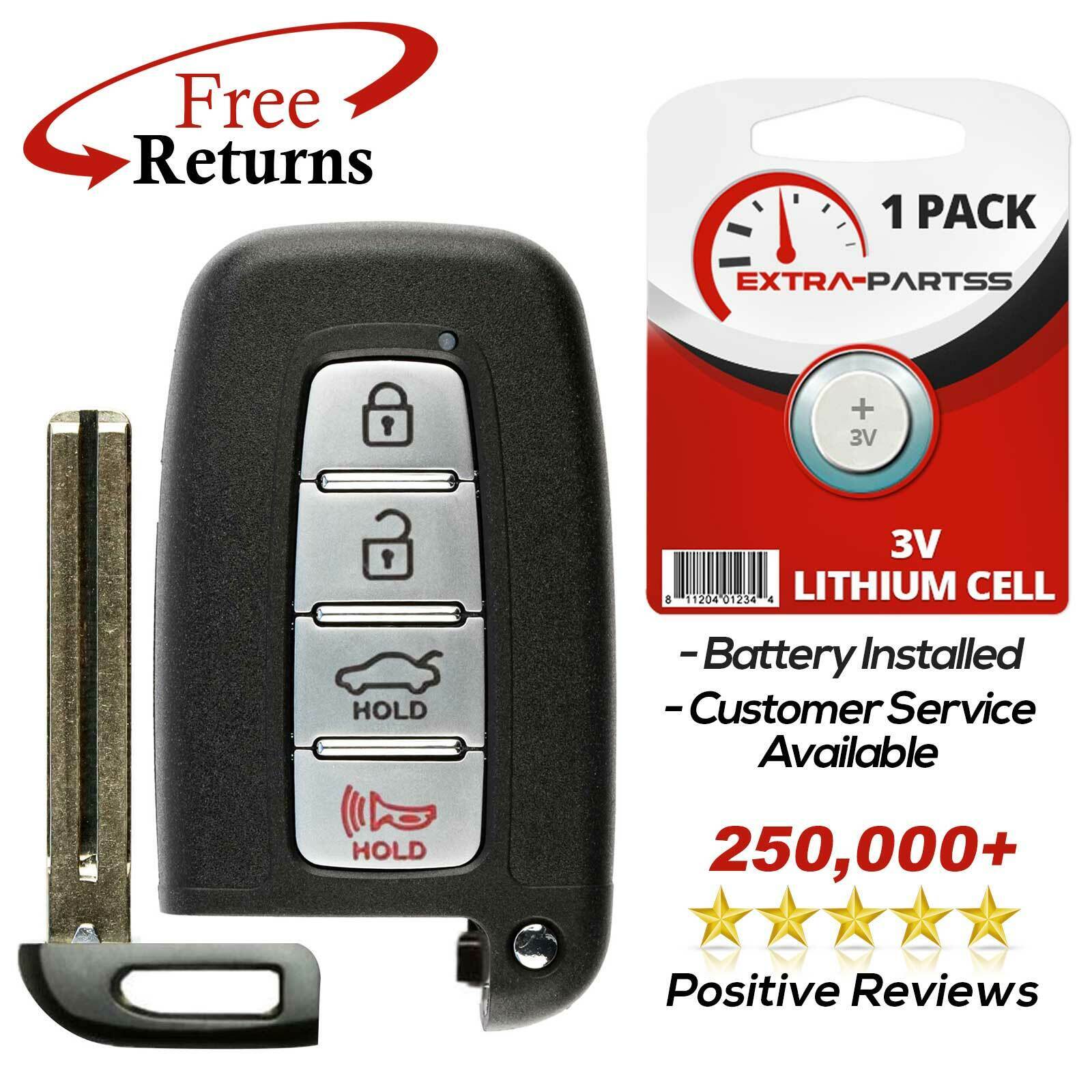 For 2011 2012 2013 Kia Sorento Keyless Entry Smart Remote Car Key Fob