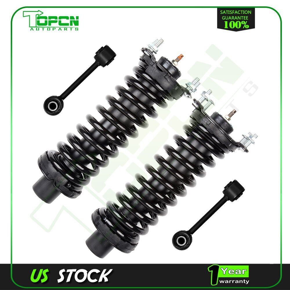 For 2002-2007 Jeep Liberty Front Quick Strut Assembly & Sway Bar Link Kit