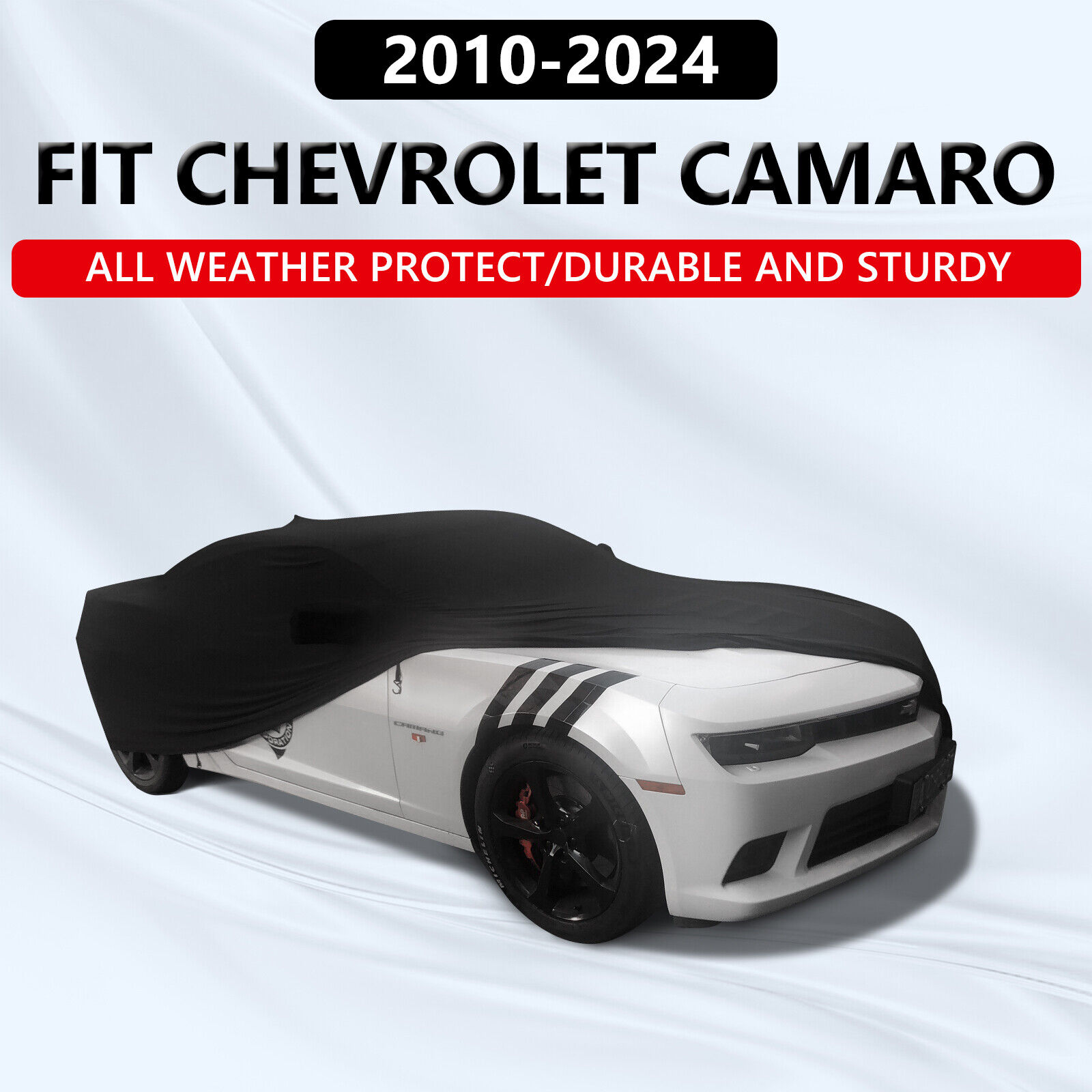 Fit 2010-2024 Chevrolet Camaro Chevrolet Corvette Car Cover Dust Scratch Proof