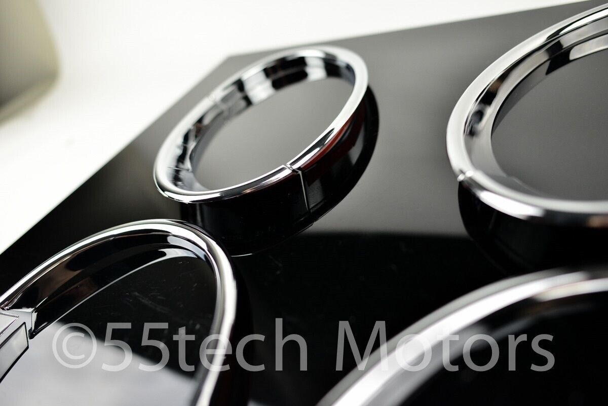 Bentley Continental Flying Spur 2006-2012 Chrome headlight Trims surround rings