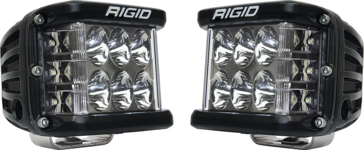 RIGID Industries 262313 D-SS PRO Side Shooter, Driving Optic, Surface Mount, Bla
