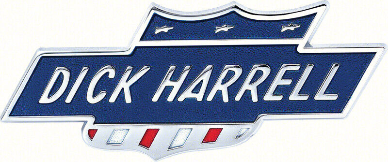 Dick Harrell Front Fender and Rear Tail Panel Emblem Bar and Shield 