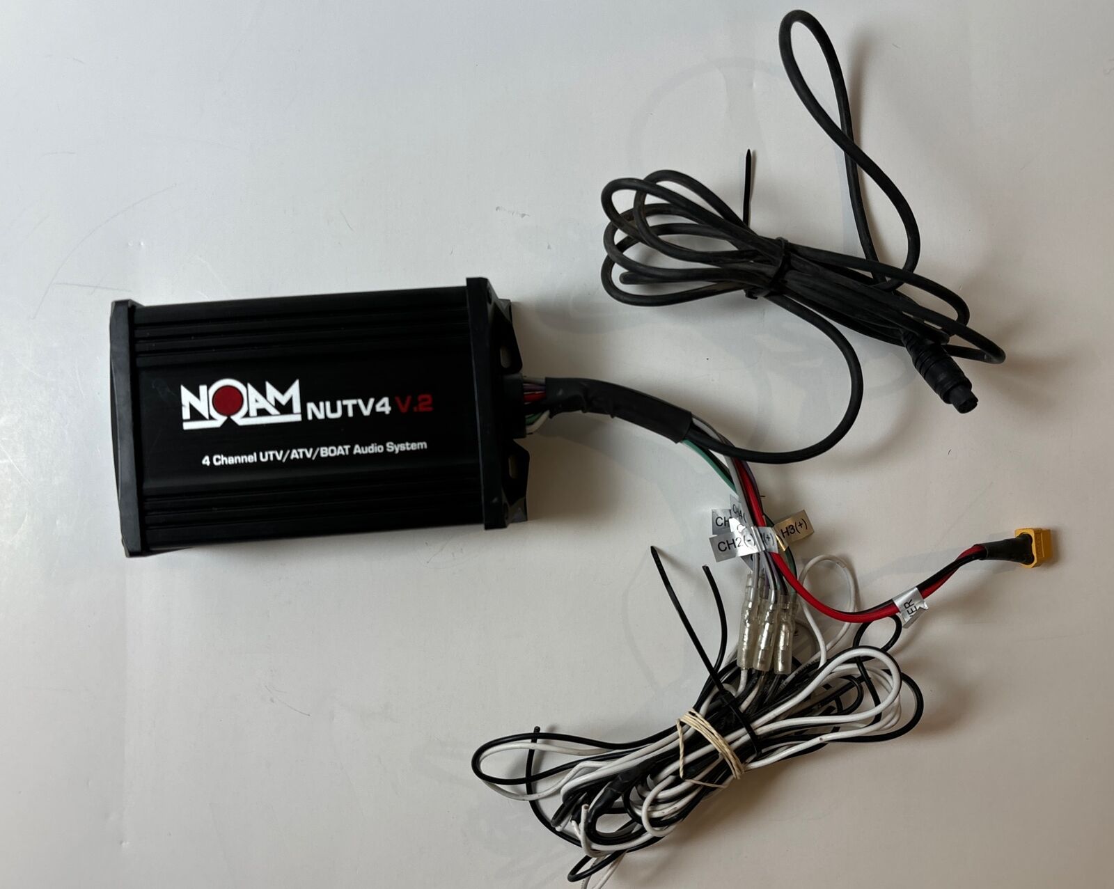 Noam Nutv4 V.2 4 Channel Boat Audio System Amplifier w/Bluetooth 46617