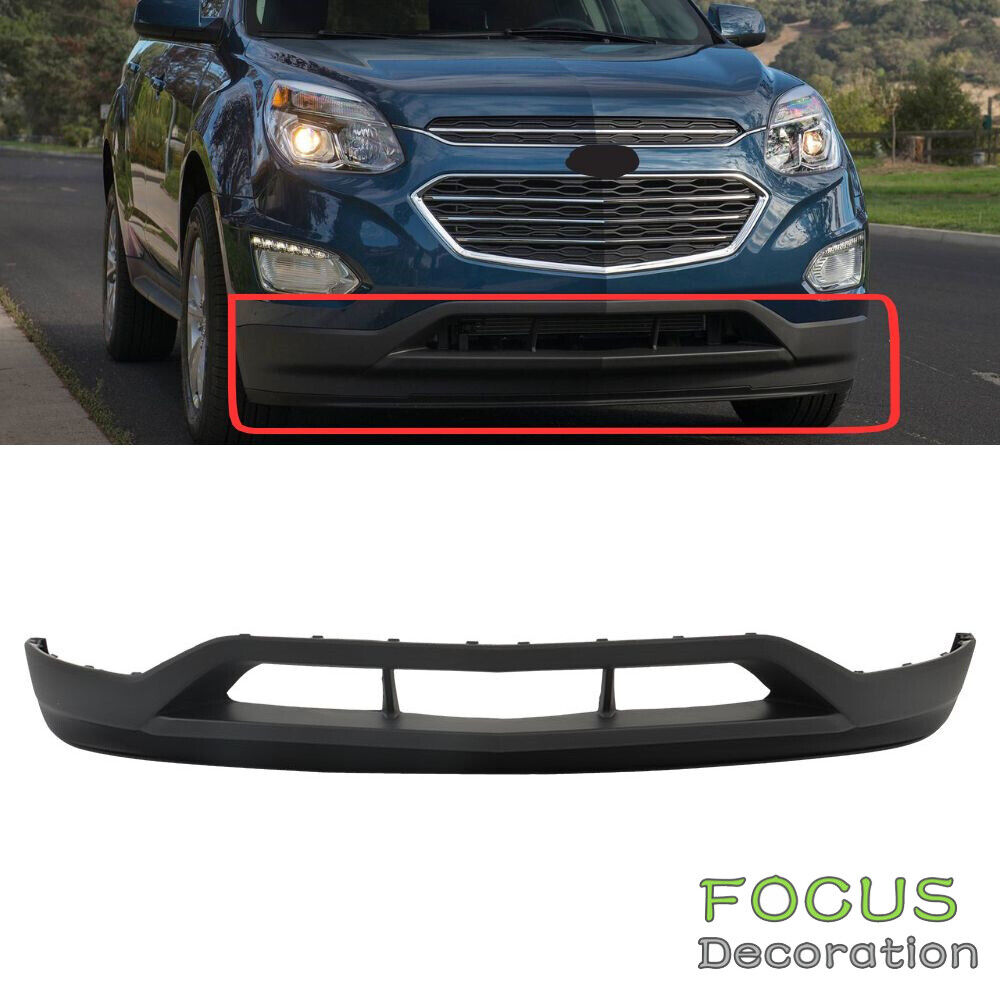 23370460 Front Lower Bumper Cover Textured Black For Chevrolet Equinox 2016-2017