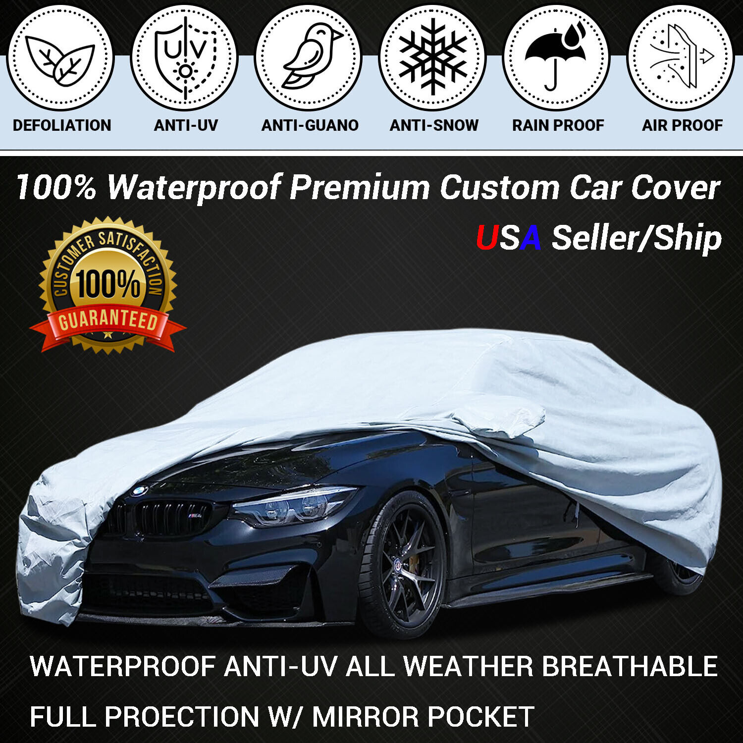 NEW Waterproof Protection Custom Car Cover For 2004 2005 2006 - 2011 Mazda RX-8
