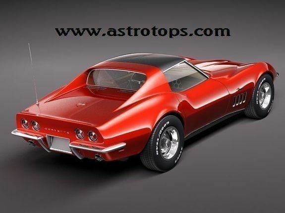 Astro 1 1968-1982 Smoke Gray One piece Corvette Race Roof