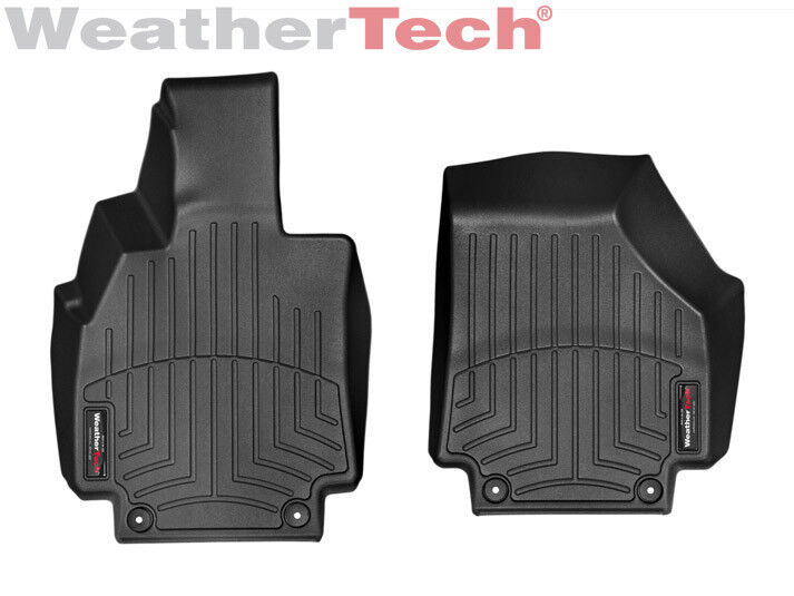 WeatherTech Floor Mats FloorLiner for Audi R8 - 2008-2015 - 1st Row - Black