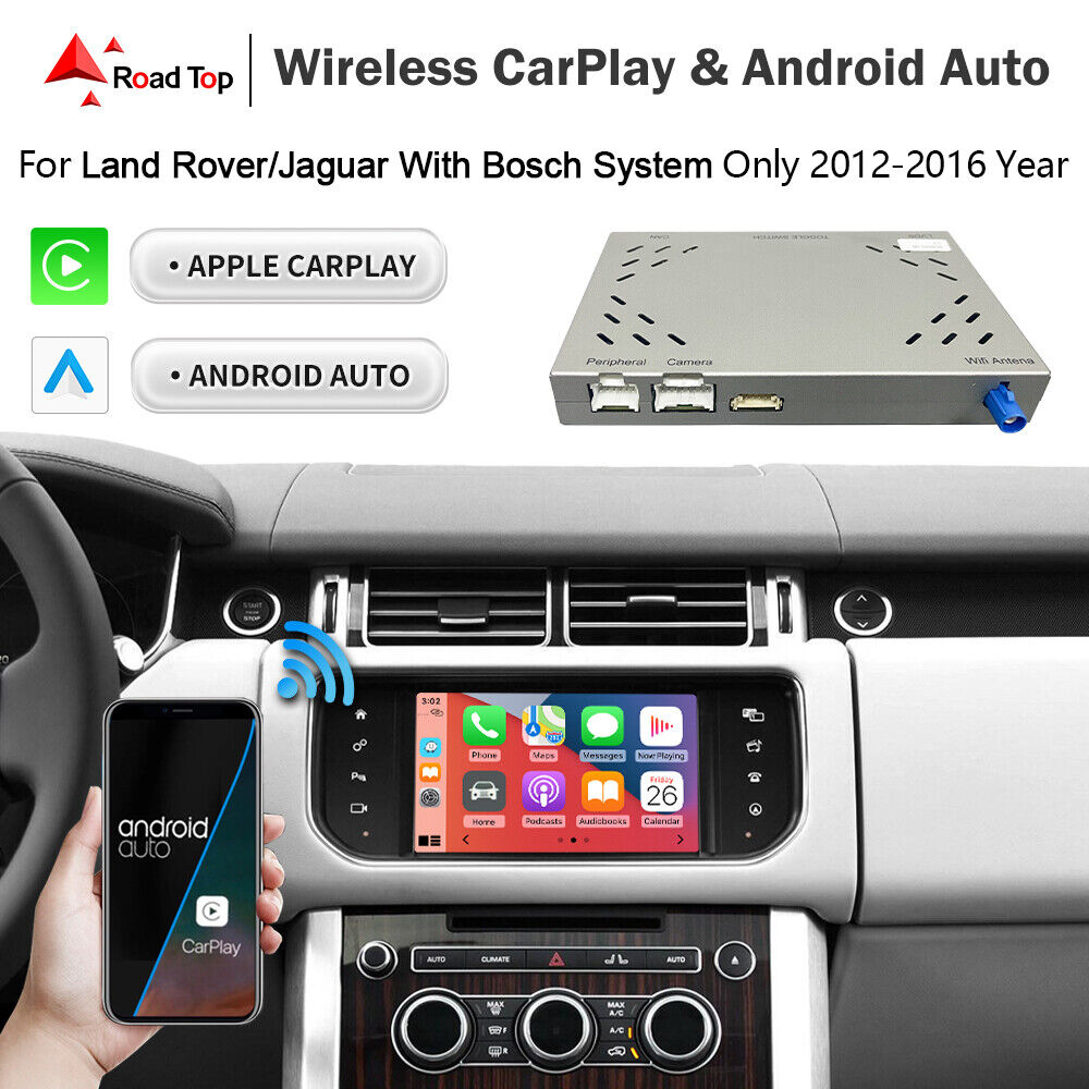 Wireless Carplay Android Auto For Land Rover/Jaguar/Range Rover/Evoque/Discovery