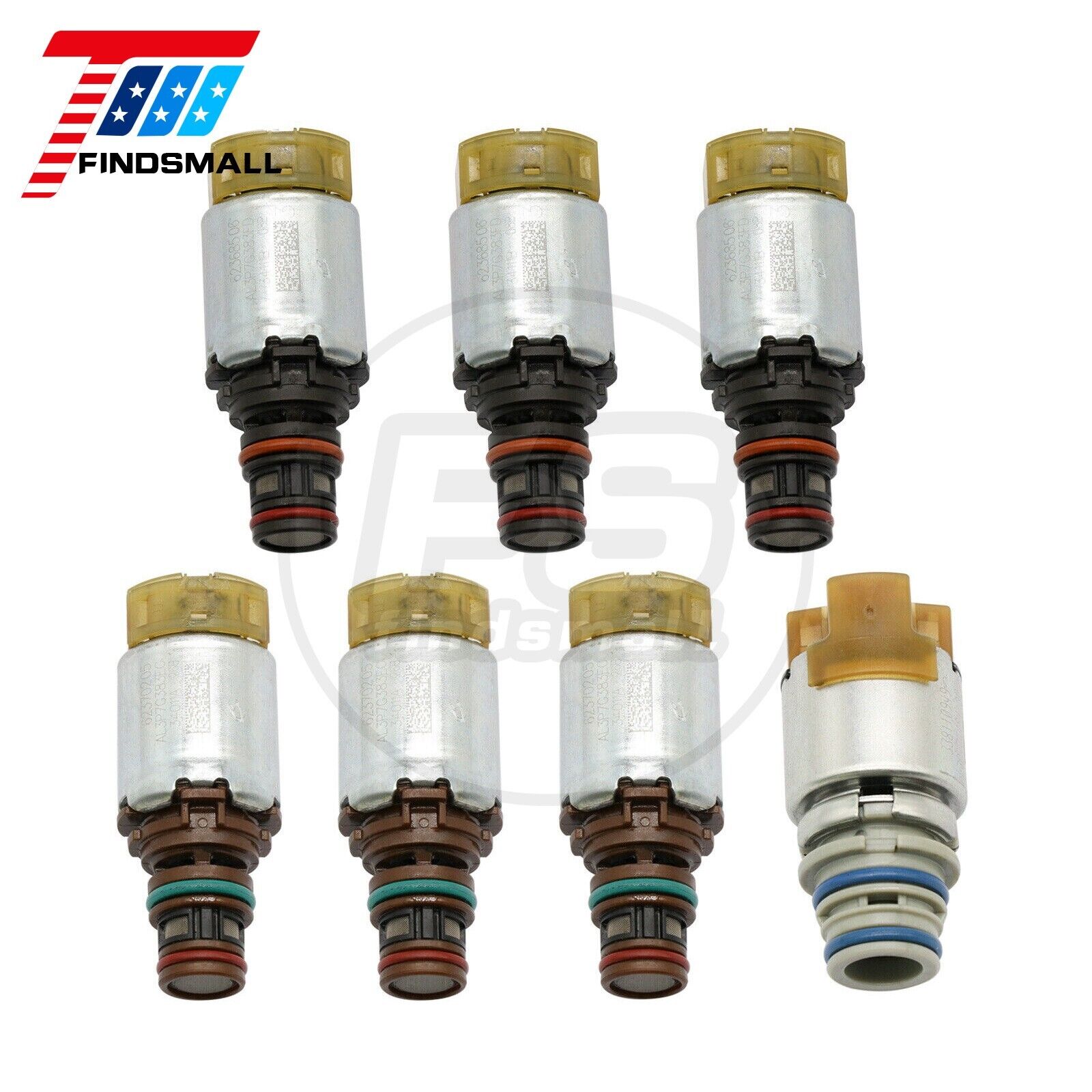 Transmission Solenoid Kit 7Pcs For 09-up FORD Fusion Escape Mariner Tribute 6F35