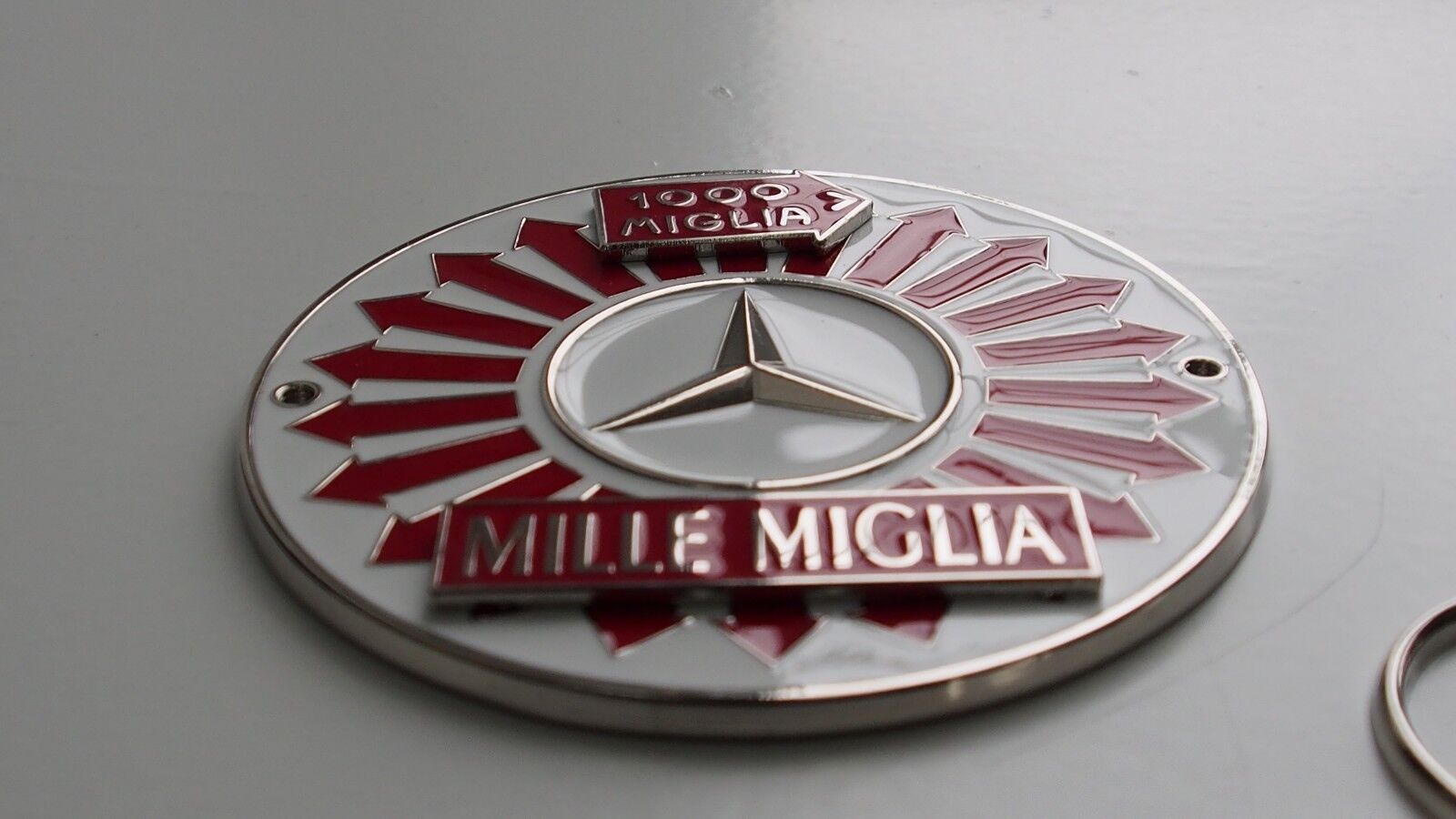 grill badge Mille Miglia  emblem SLR Moss 220 230 250 280 300- super merc badge