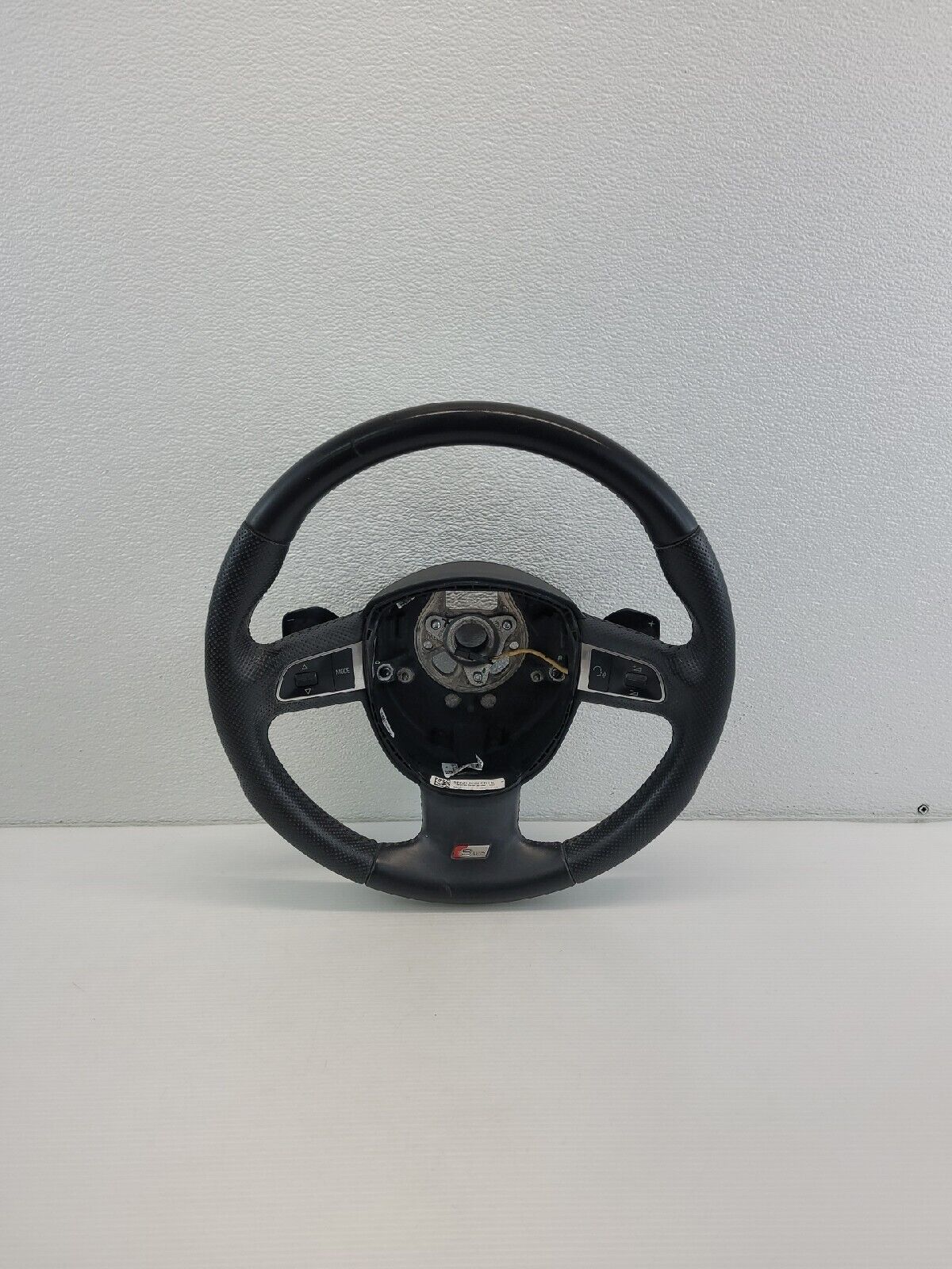 2009 - 2012 AUDI A3 S LINE STEERING WHEEL LEATHER WITH PADDLES 8P0419091EB OEM