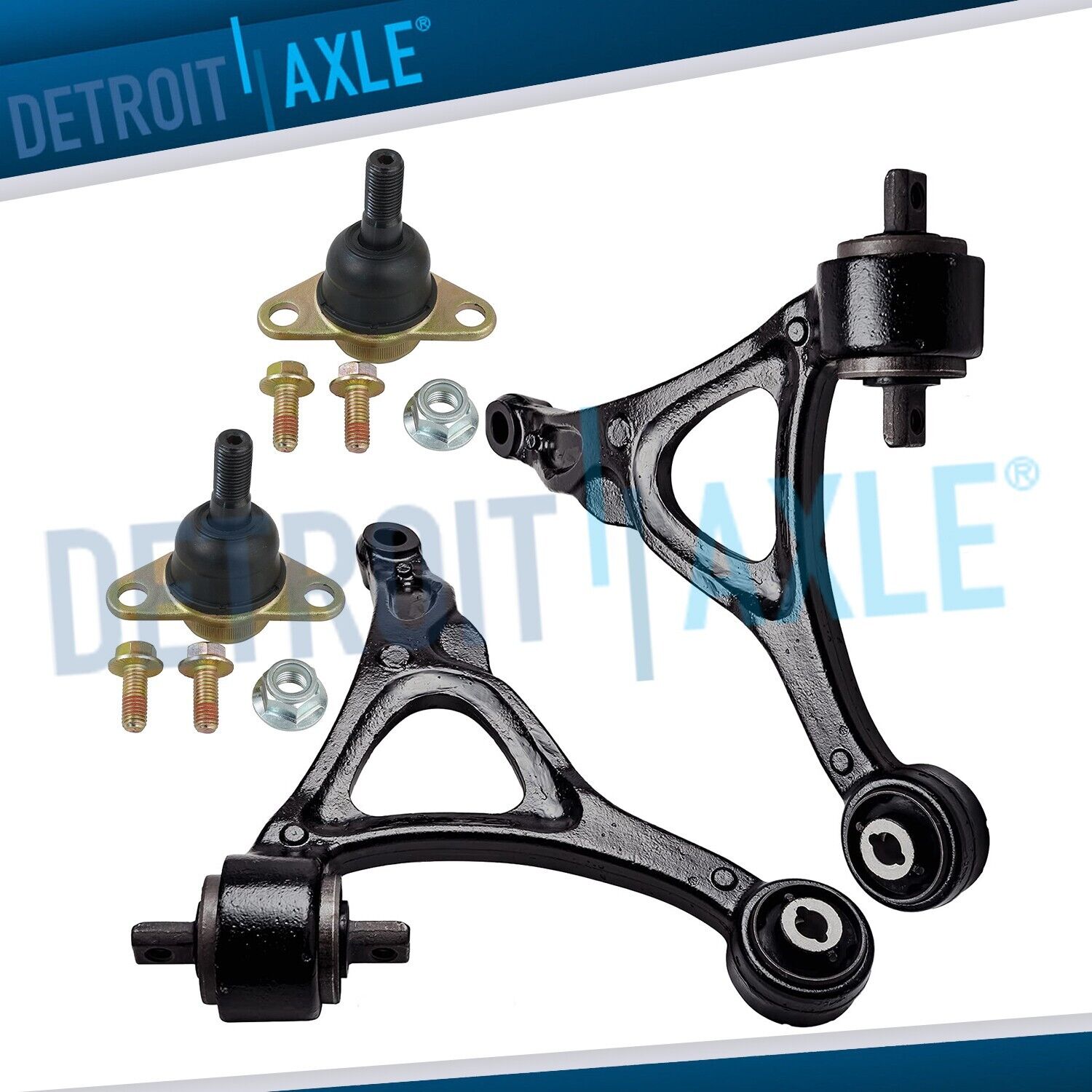 Front Lower Control Arms Ball Joints Assembly for 2003-2012 2013 2014 Volvo XC90