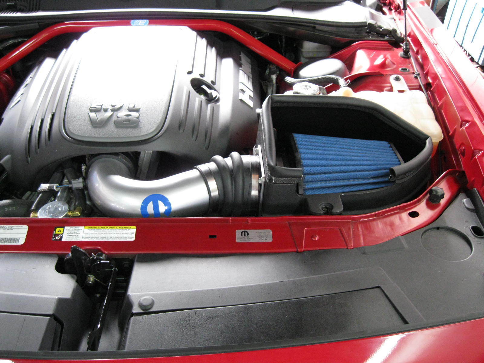 11-17 Charger Challenger Chrysler 300 5.7L Hemi Cold Air Intake Cai Mopar OEM