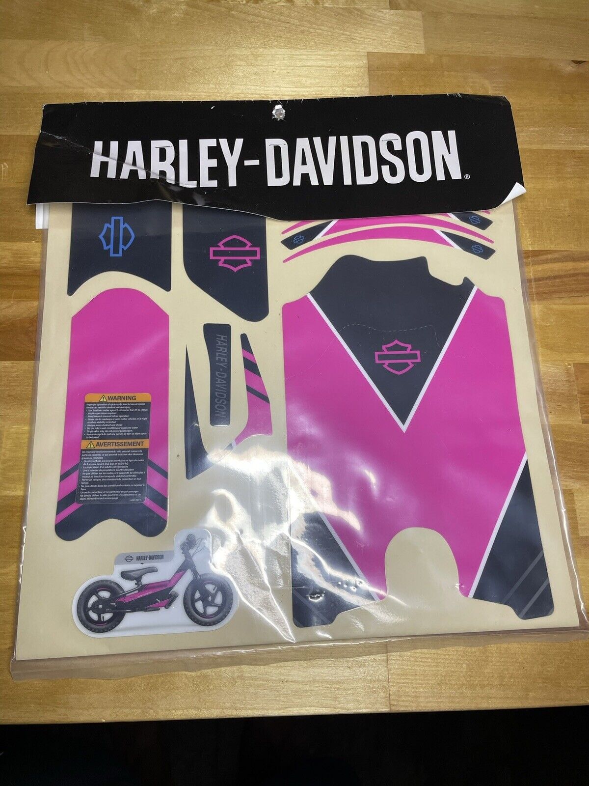 Harley Davidson Rone Revela Graphic - Pink 610309