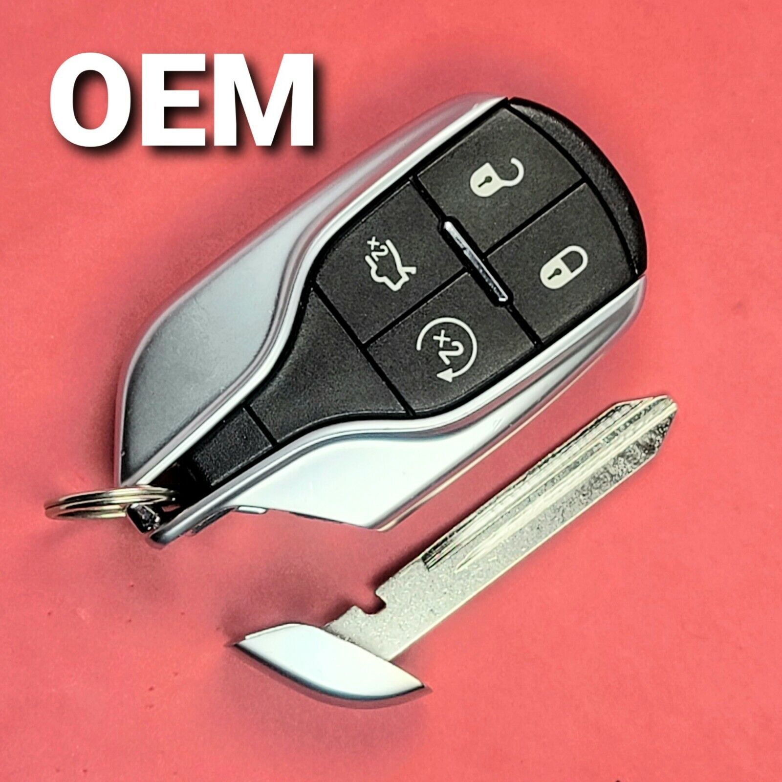 New OEM Maserati Ghibli, Levante, Quattroporte Smart Key 4B RS M3N-7393490