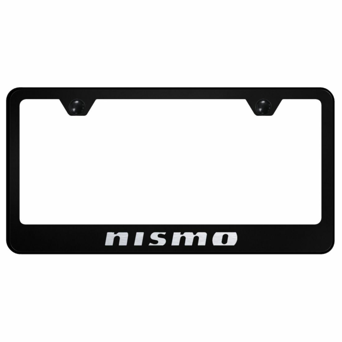 Nissan Nismo Black Stainless Steel License Plate Frame